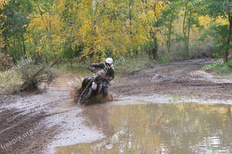 Motorcycle Enduro Rally Sand Motocross