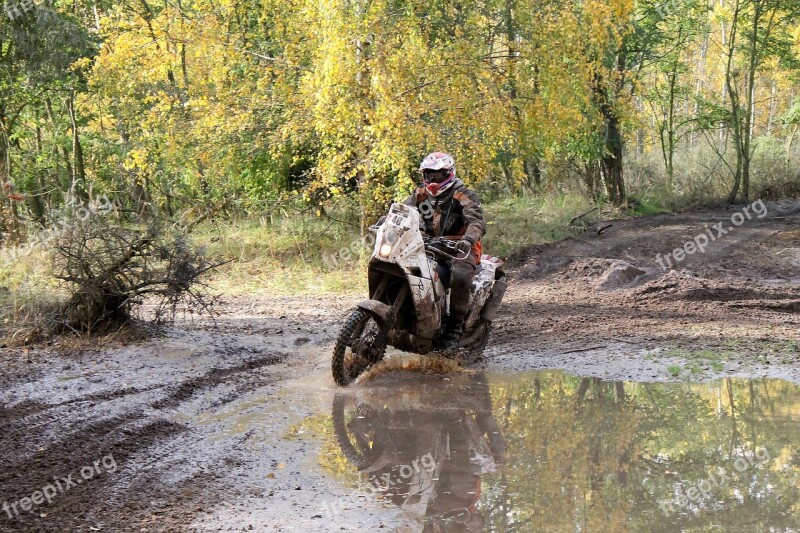 Motorcycle Enduro Rally Sand Motocross