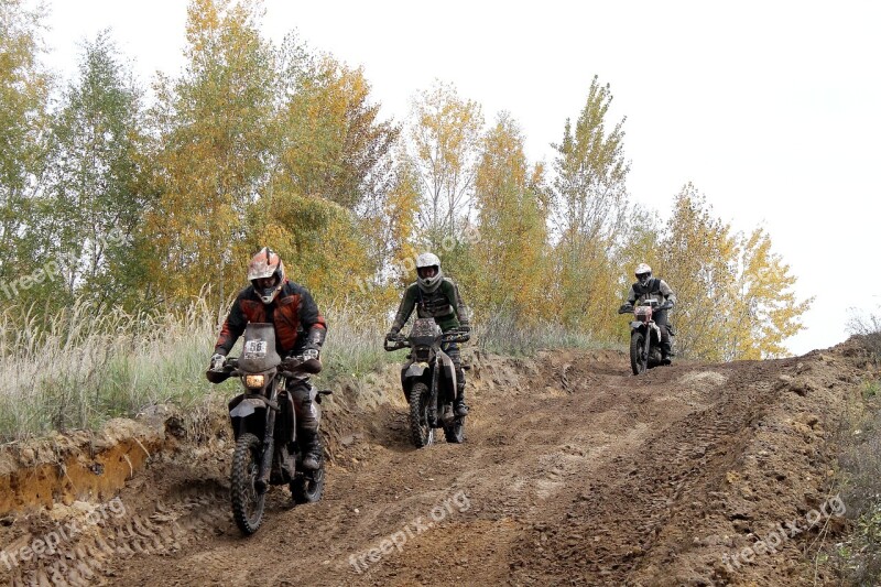 Motorcycle Enduro Rally Sand Motocross