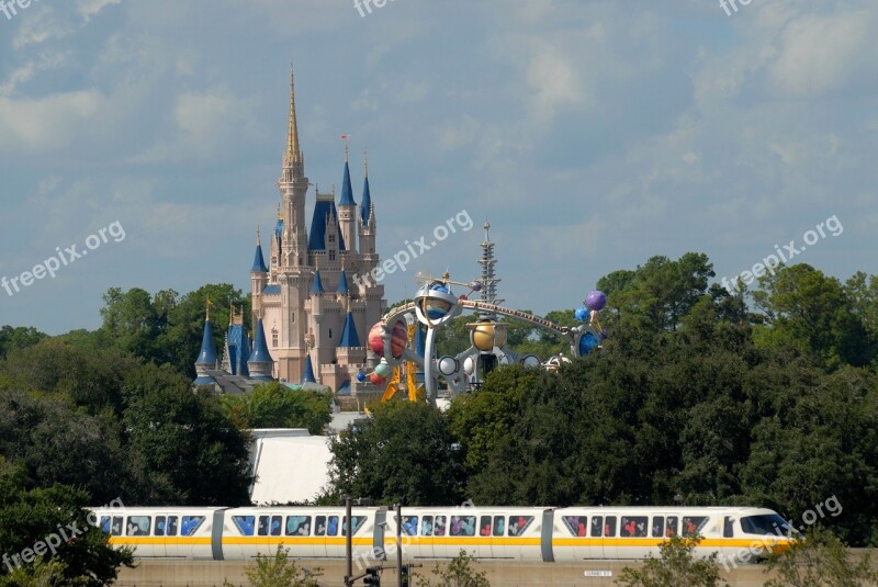 Disney World Monorail Tourism Travel Orlando