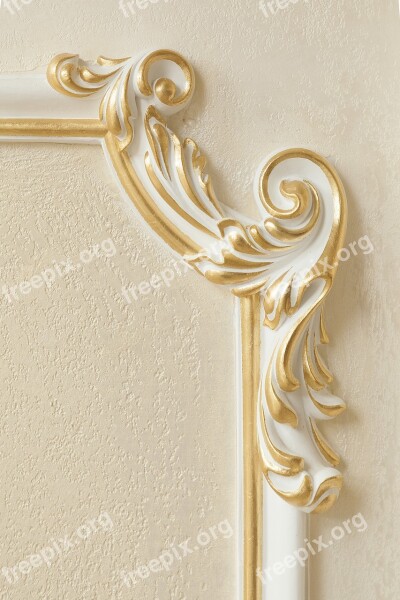 No One Background Gilding Gold Decor