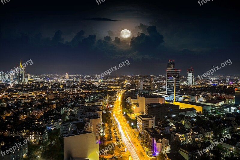 Urban Landscape City Panorama Travel Skyline