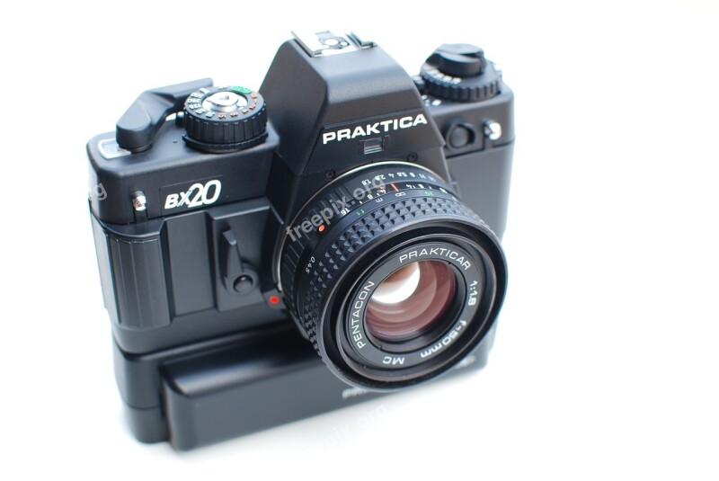 Praktica Camera Lens Shutter Aperture