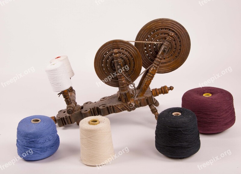 Reel Yarns Textile Free Photos