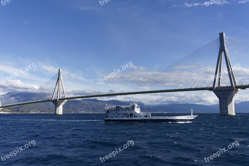 Bridge Transportation System Watercraft Sea Travel