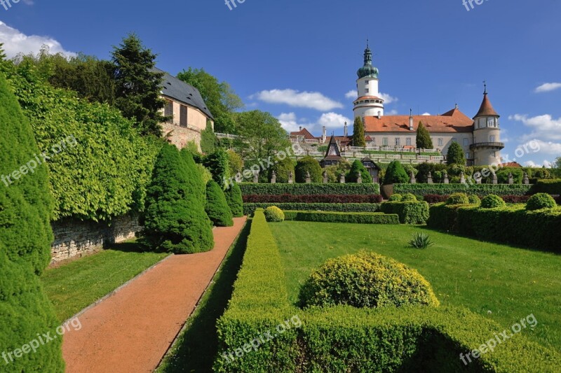 Nove Mesto Nad Metuji Castle Architecture Castle Garden Park