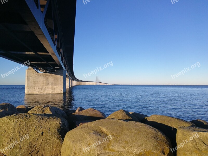 Bridge Sea No Person Sky Outdoor