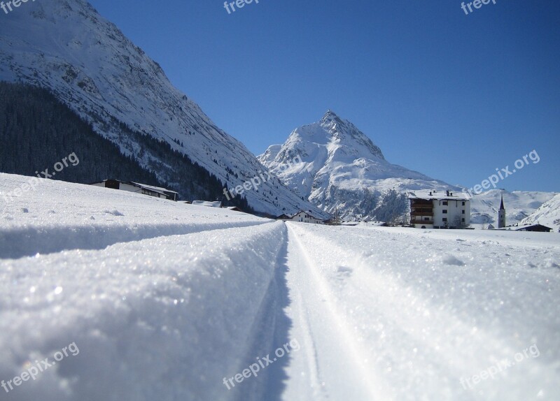 Snow Winter Cold Mountain Ice