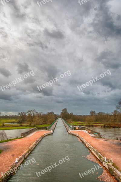 Digoin France Burgundy Channel Loire