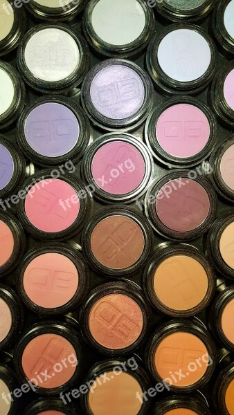 Color Palette Form Eye Shadow Beautician Polish