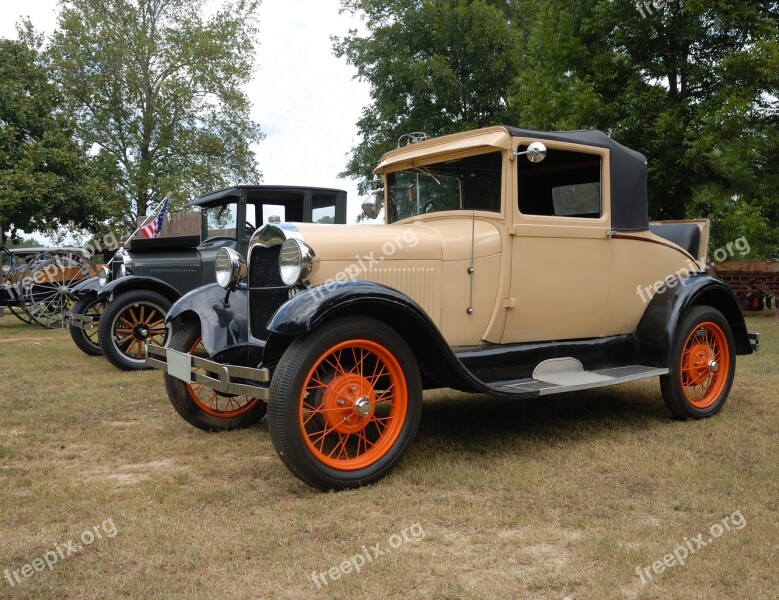 Vintage Car Automobile Antique Retro Restoration