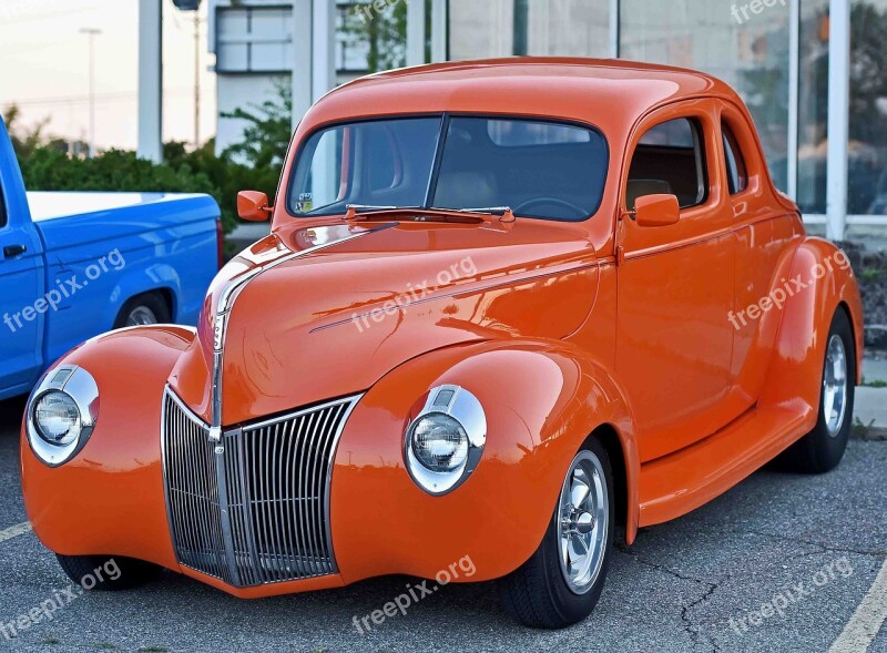 Classic Ford Coupe Free Photos