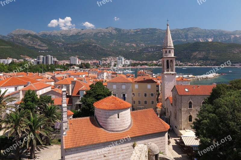 Holidays Montenegro Budva Old Town Free Photos