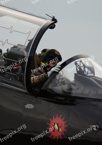 Raf Trainer Hawk Jet Pilot