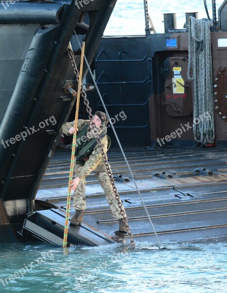 Army Landing Craft Beach Modern