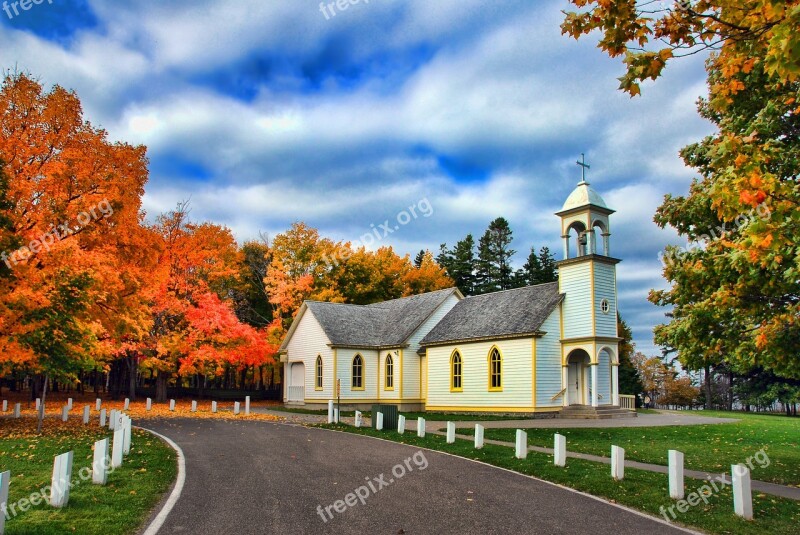 Tree Fall Outdoors Architecture Autumn