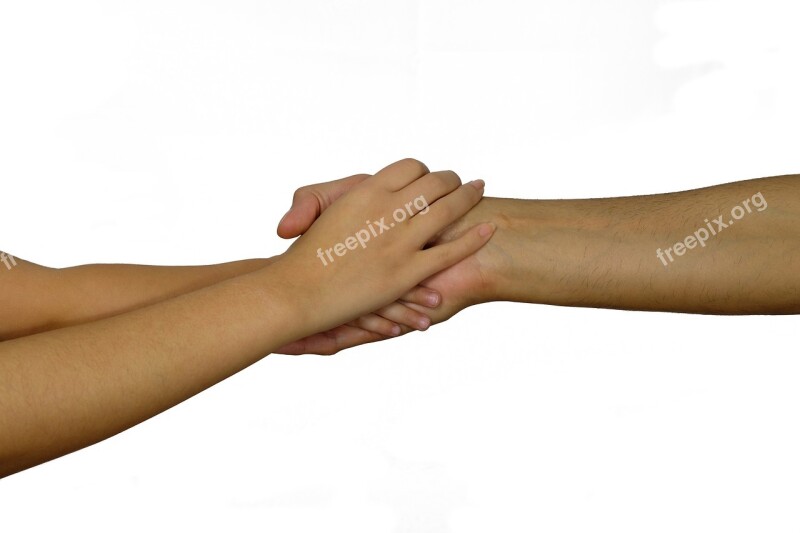 Hands Family Community Contact Affection