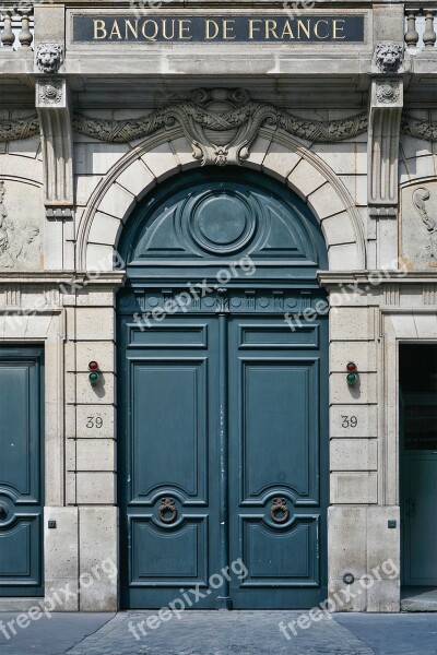 Paris France Architecture City Door