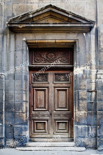 Paris France Architecture City Door