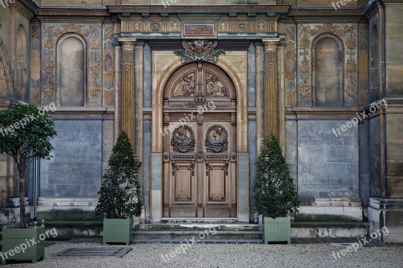 Paris France Architecture City Door