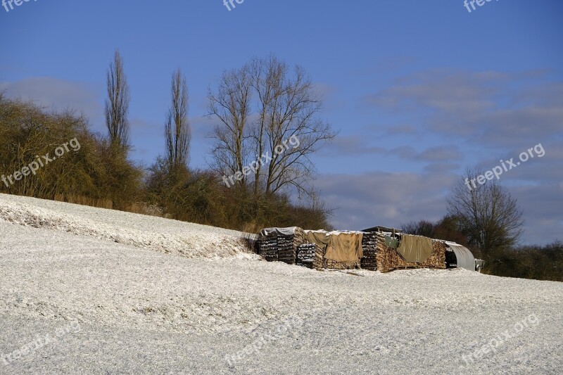 Winter Snow Snowy Cold Frost