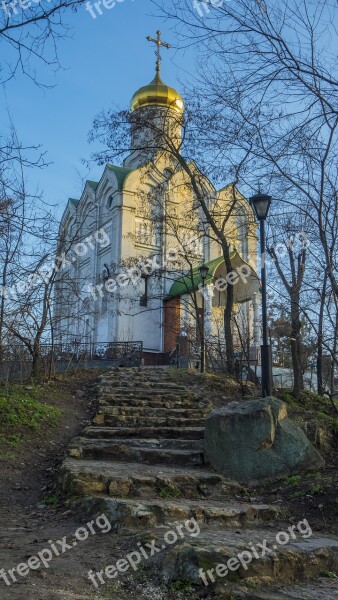 Old Architecture Travel Stone No One