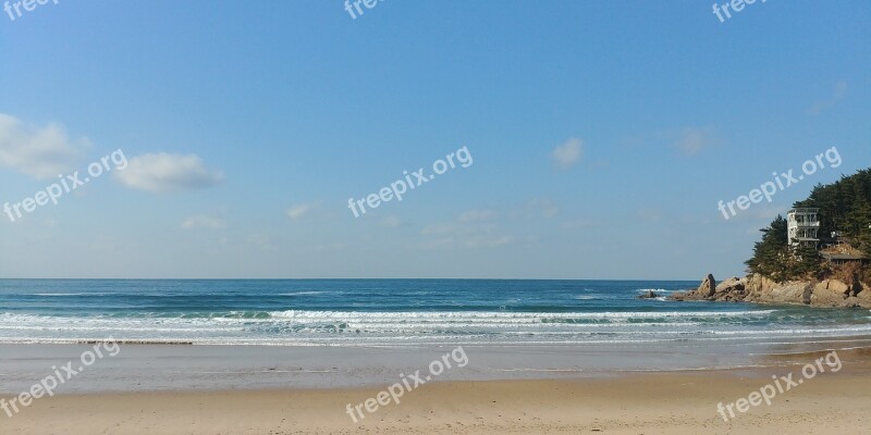 The Body Of Water Sand Beach Summer Sea