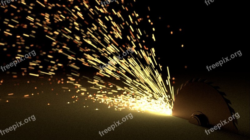 Render Sparks Blender3d Free Photos