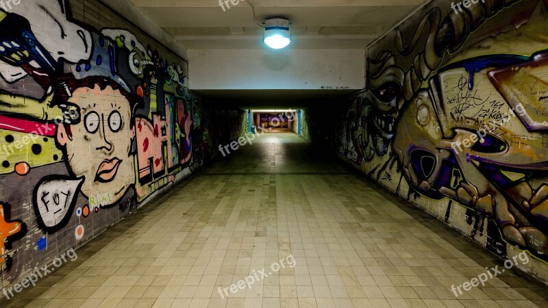 Graphite Station Corridor Free Photos