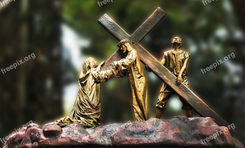 Station Of The Cross The Cross Cross Christ Jesus Jesus Christ