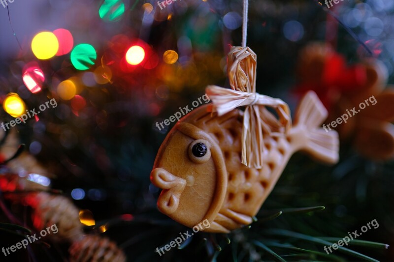 Trappings Christmas Decorations Christmas Tree Christmas Time Fish