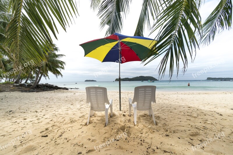 Phuquoc Island Vietnam Chair The Beach