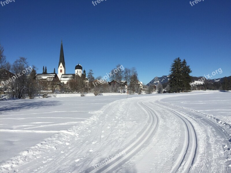 Snow Winter Trail Winter Mood Free Photos