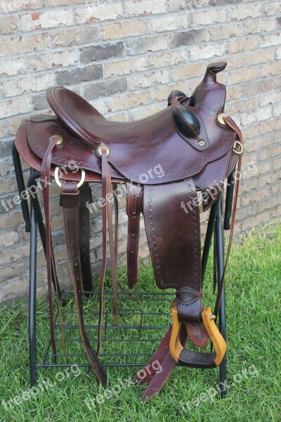 Western Saddle Parelli Free Photos