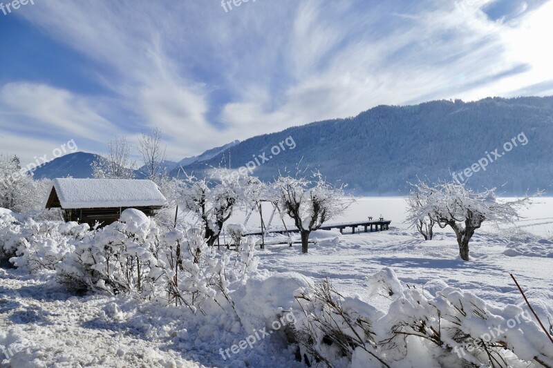 Snow Winter Cold Frozen Nature