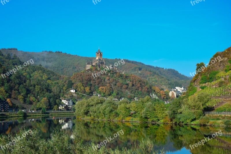 Landscape Travel Reichsburg Cochem Mosel Castle