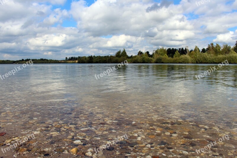 Waters Nature Sky Reflection Lake