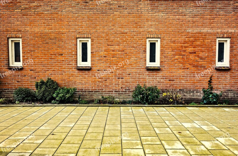 Building Block Wall Brick Wall Window