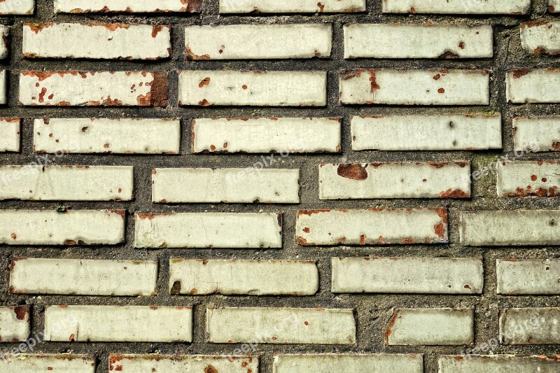 Brick Wall Wall Cream Brick Wall Masonry Mortar