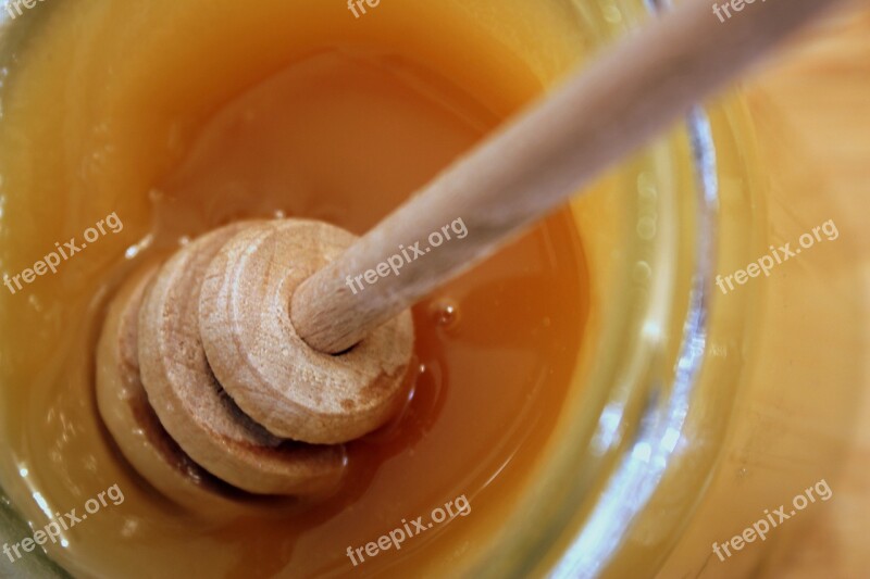 Food Dessert Sticky Spoon Honey