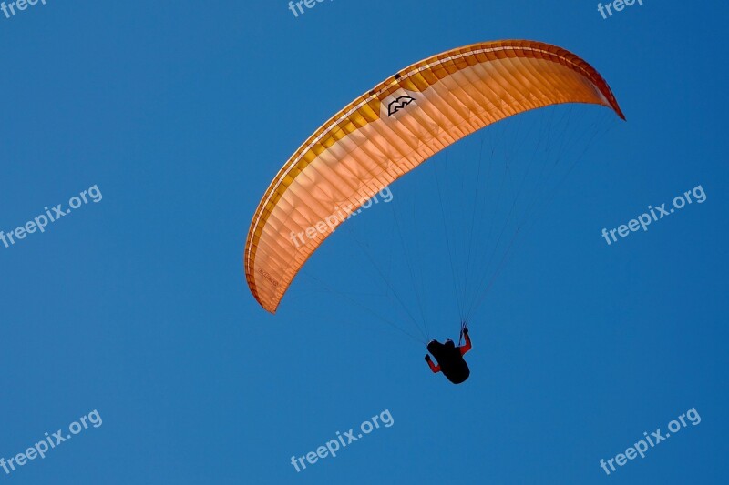 Sky Flight Parachute Paragliding Flying