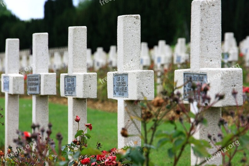 Cemetery Death Tombstone Grave Military Cemetery