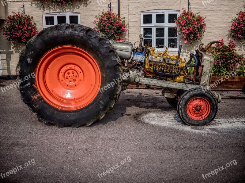 Vehicle Transportation System Tractor Free Photos