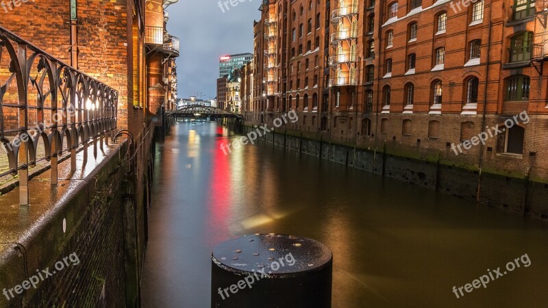 Architecture City River Bridge Waters