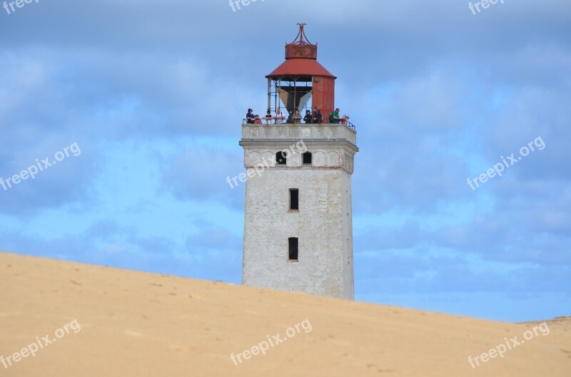 Rubjerg Jutland Denmark Lighthouse Sea