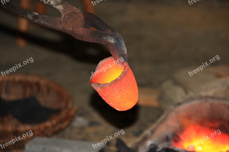 Cast Iron Celts Craft Melting Furnace Celtic Mythology