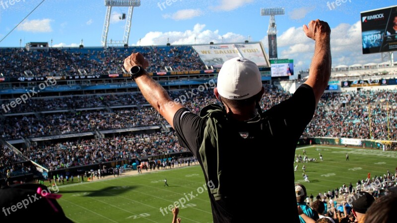 Football Game Fan Celebration Football Celebrations Happy