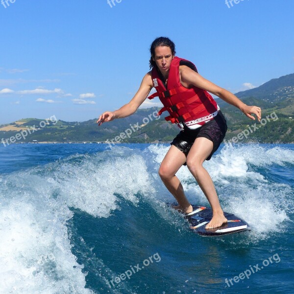 Entertainment Surfboard Body Of Water The Surf Wakeboarding