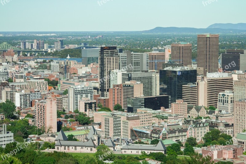 Montreal Canada Québec City Cityscape