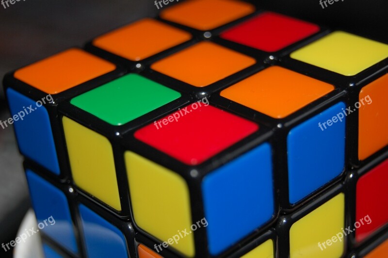 Rubik's Cube Color Square Red